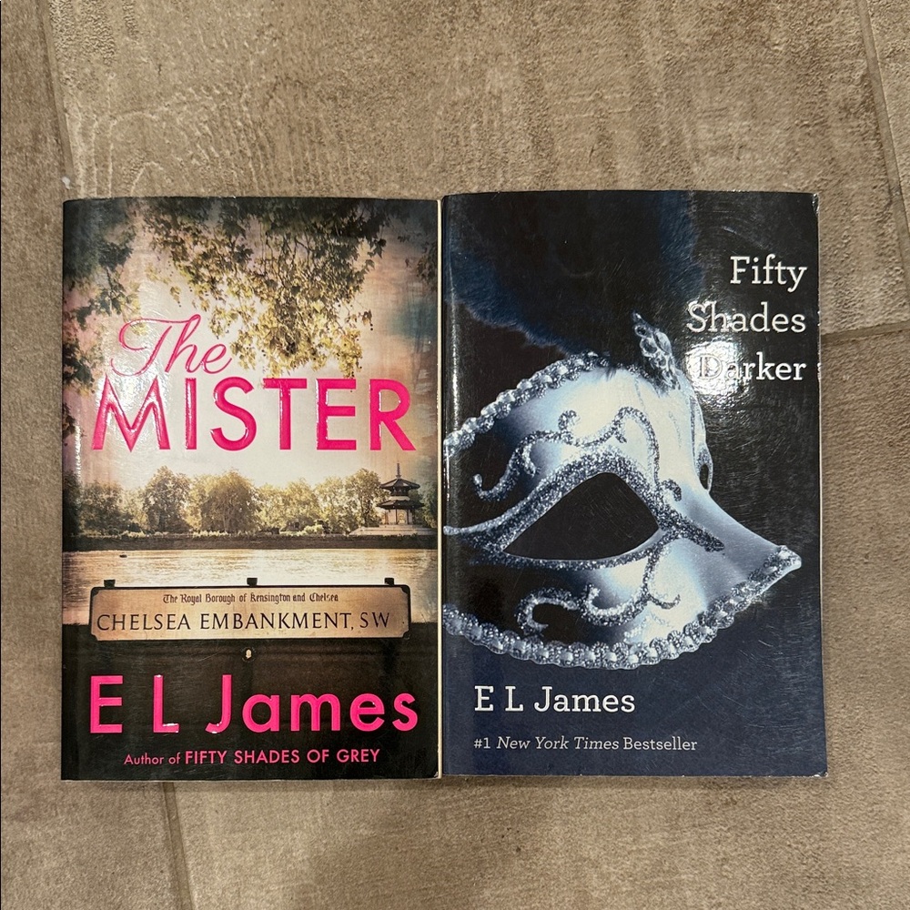 The Mister and Fifty Shades Darker Books
